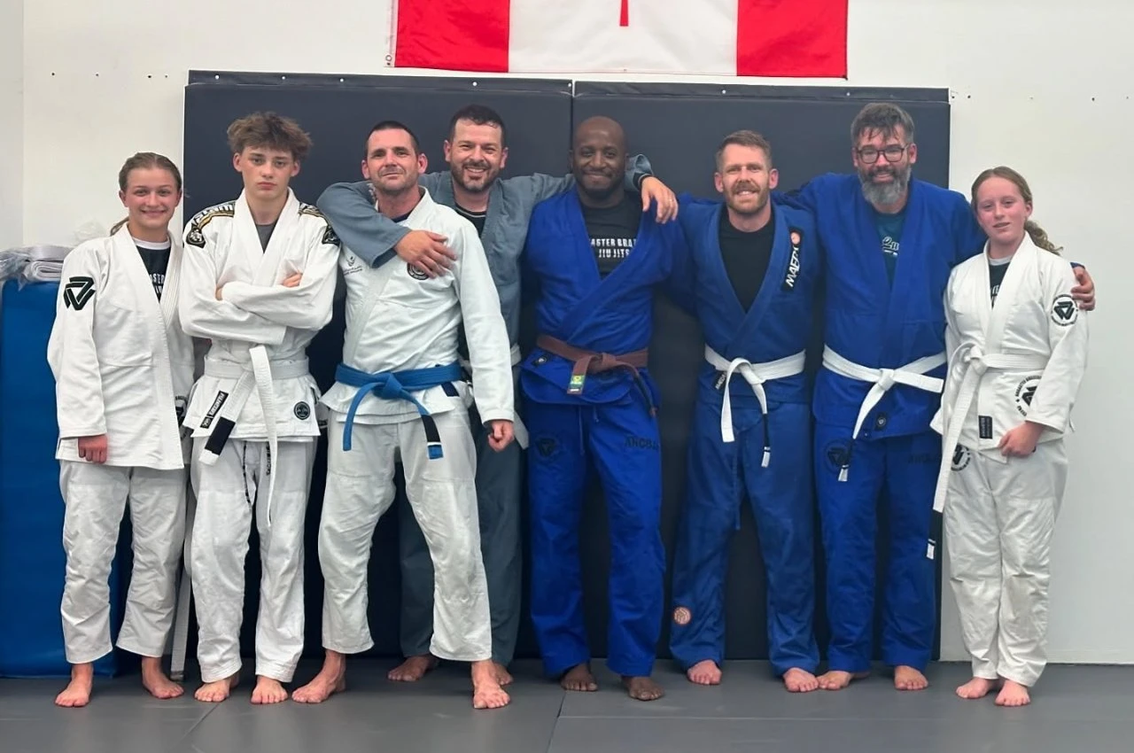 Brazilian Jiu-Jitsu class at Ancaster Jiu-Jitsu