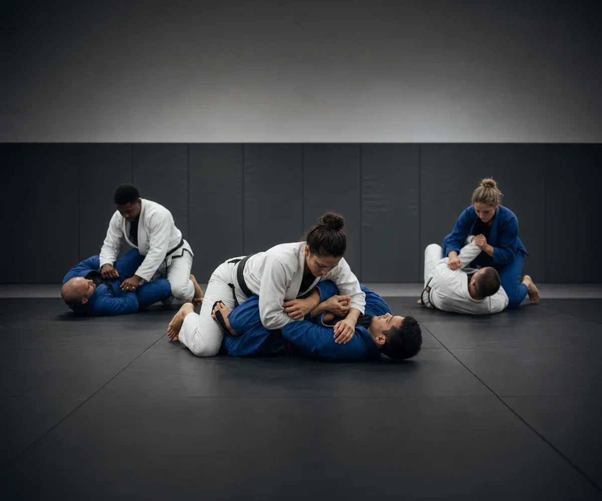 Small-group Jiu-Jitsu instruction at Ancaster Jiu-Jitsu